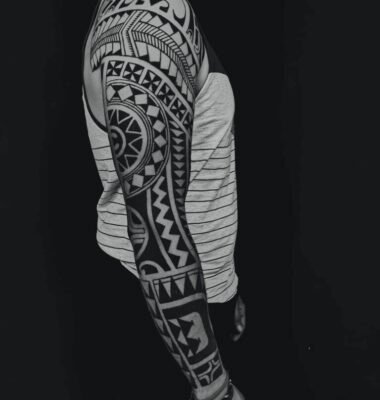 Tatuajes de manga maori