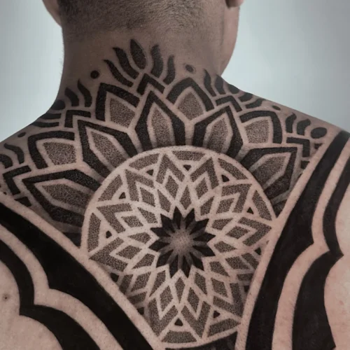 tatuaje geometría