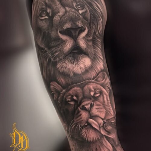 tatuajes animales realismo